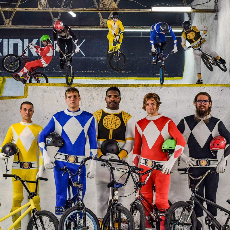 Morphsuits Official Power Ranger Morphsuit Costume,White,X-Large 5'10-6'3" (177cm - 190cm) - Image 4